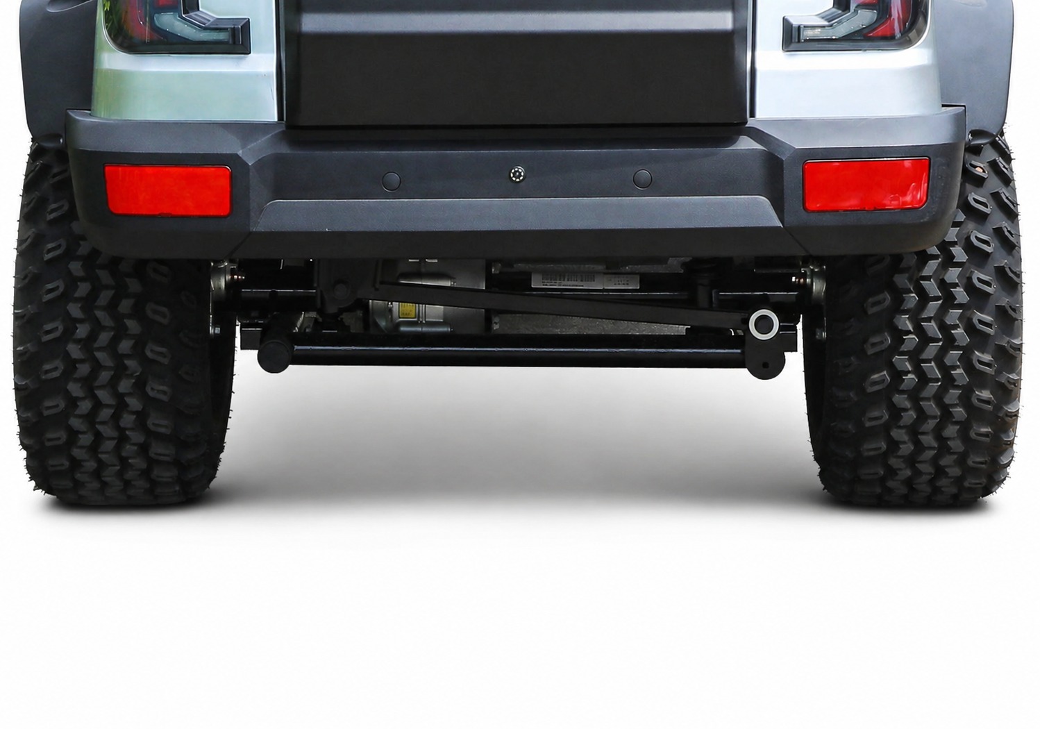 Cortéa Apex rear undercarriage and suspension detail