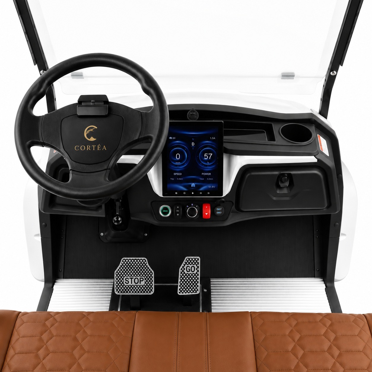 Cortéa cockpit with central smart display